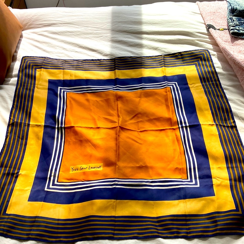 Yves Saint Laurent scarf